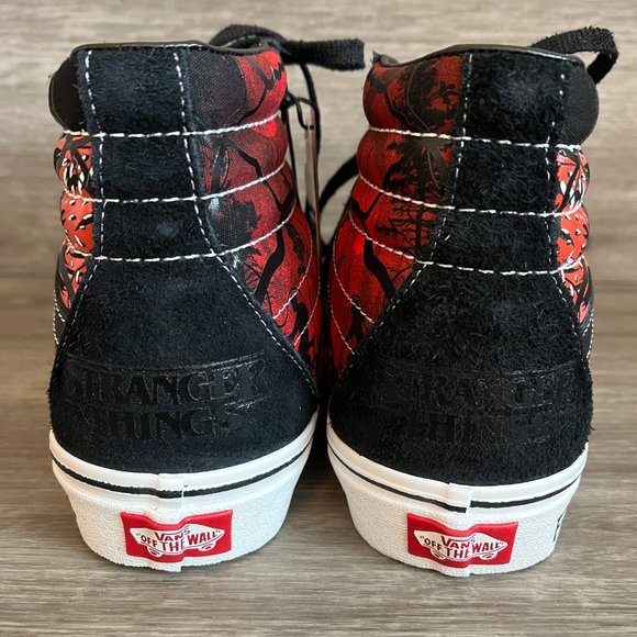 Vans Stranger Things Sk8-Hi Reissue Netflix Friends Don't Lie Men's NEW - Picture 7 of 15